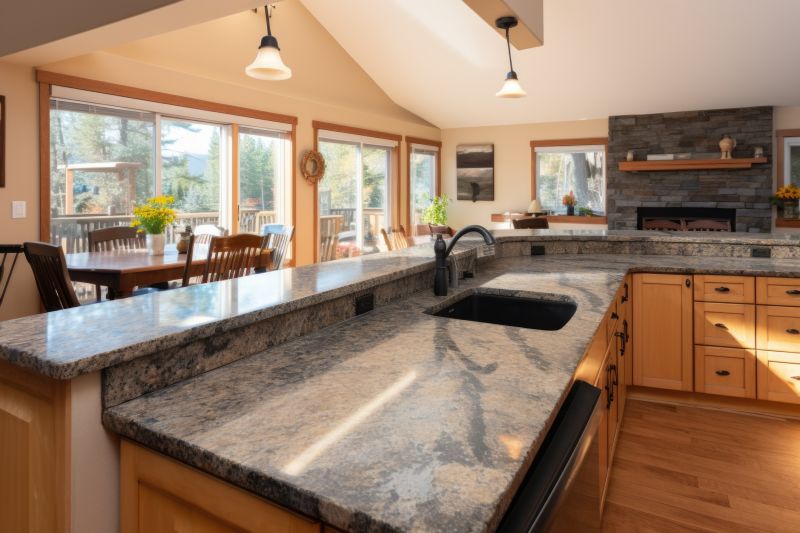 Outdoor Granite Counter